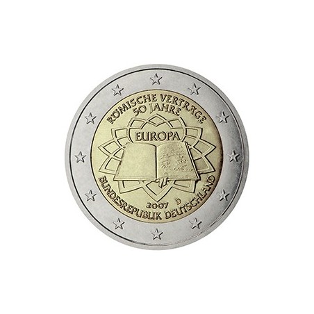 2 euro commémorative Allemagne 2007 traité de Rome
