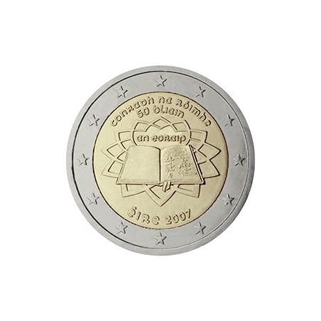 2 euro commémorative Irlande 2007 traité de Rome